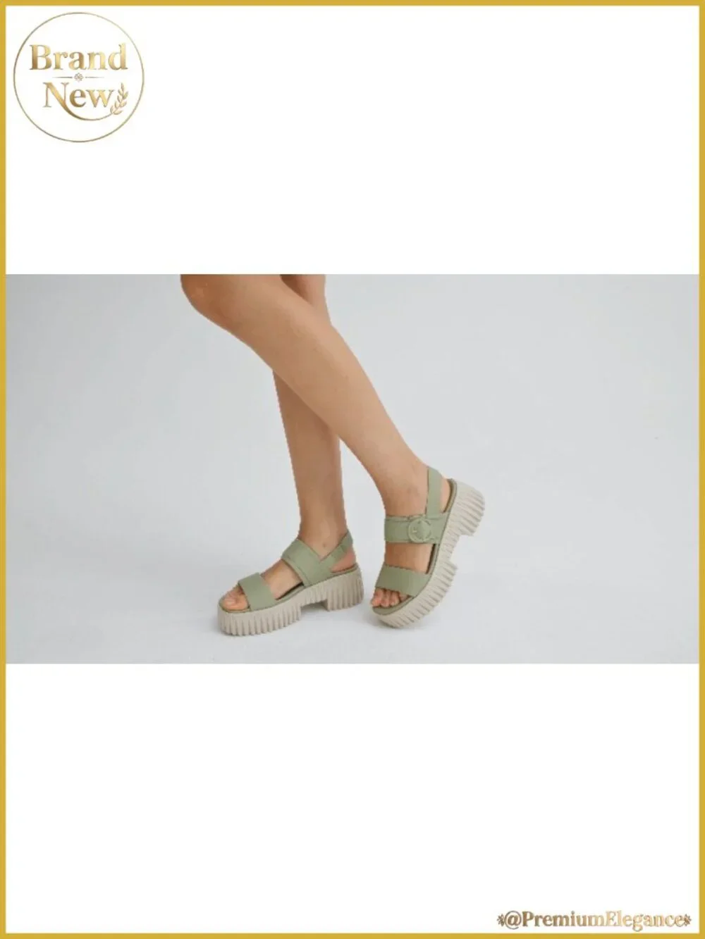 Womens Platform Sandals Chunky Wedge Heel Arch Support Comfortable